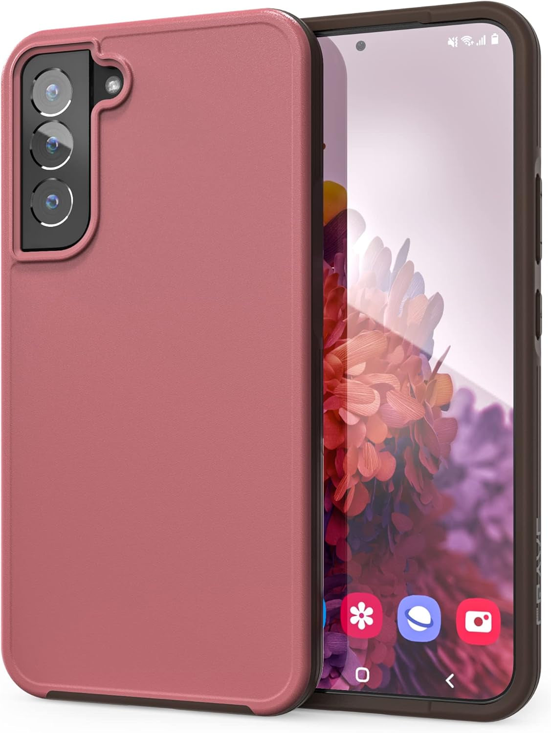 Crave Slim Guard Galaxy S22+ Case, Blush Shockproof & Drop Protection (6.6 Inch) Crave Berry