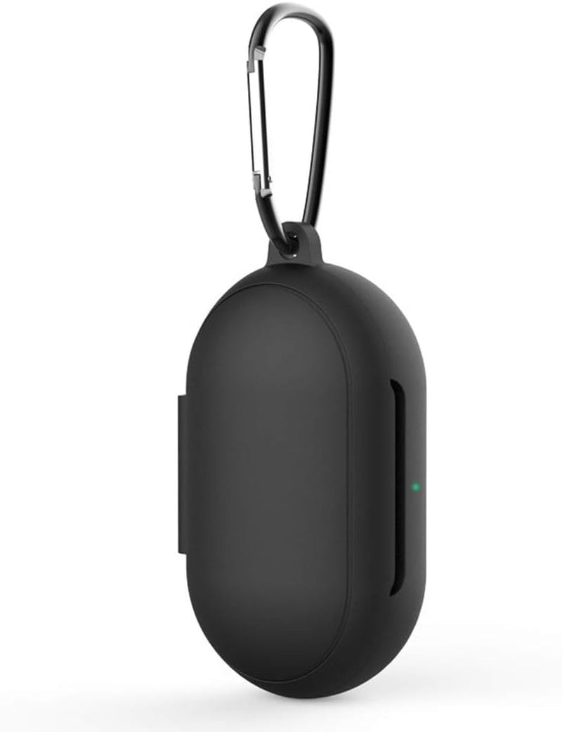 Earphone Storage Case Fashion Soft Silicone Full Protective Cover Case for Samsung Galaxy Buds (Buds+) with Anti-Loss Hook Tools Soft Earbuds Carrying Case Protective Accessories (Pink) awtpm black