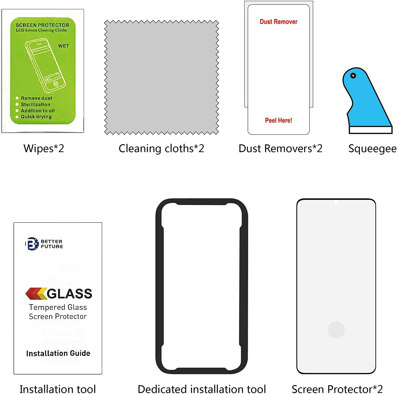 AACL [2 Pack Screen Protector for Samsung Galaxy Note 20 Ultra 5G,6.9 Inch,Curved Tempered Glass,Compatible with Ultrasonic Fingerprint Scanner Better Future Glass