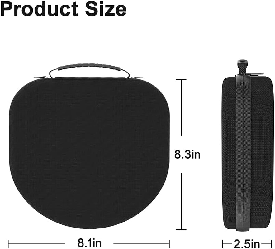 Premium Airpods Max Case with Sleep Mode, Upgraded Smart Case for Airpods Max, Organizer Travel Carrying Case for Headphones SOH Mingying