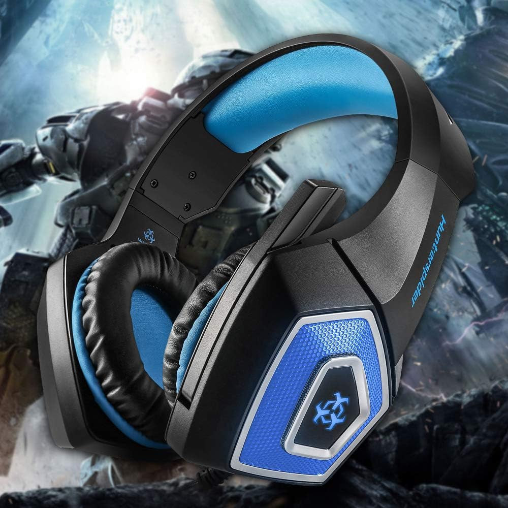 Alician V-1 Gaming Headset RGB Illuminated Wired Headphones Universal for Smart Phone Notebook Red Alician