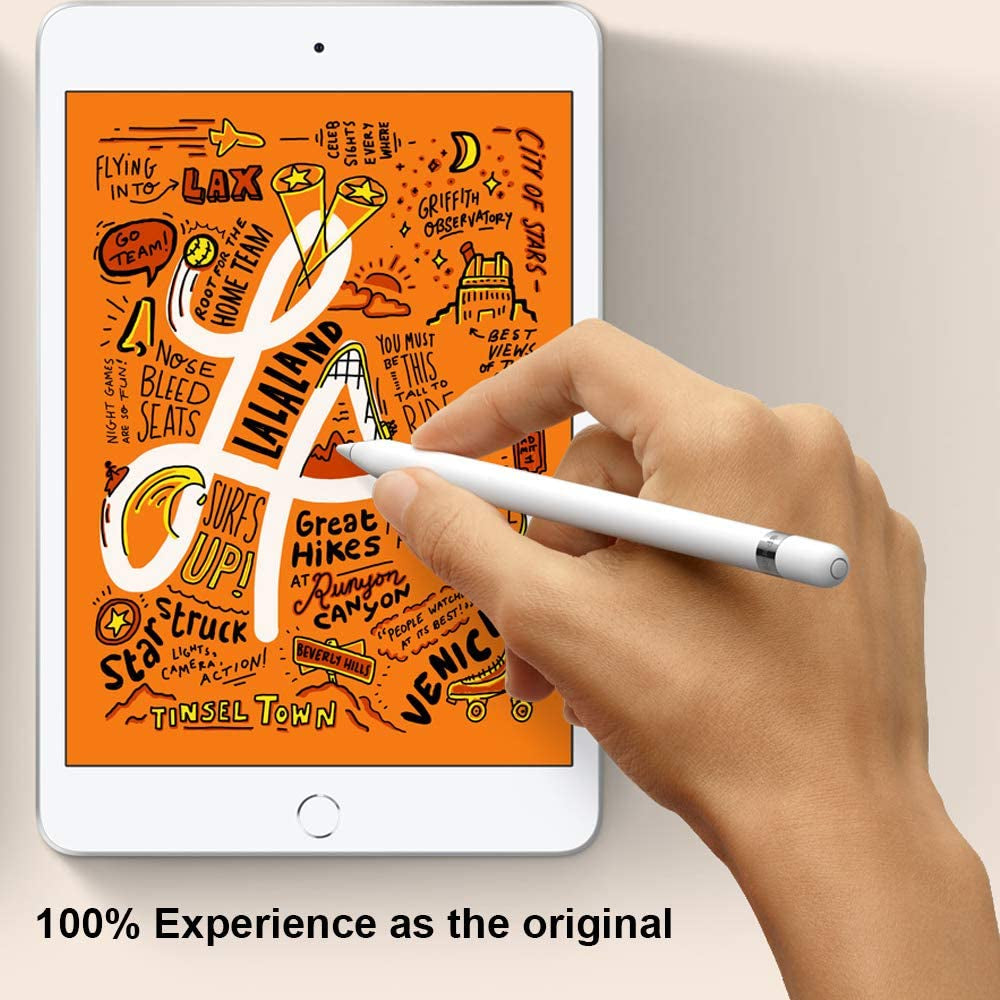 APETOO Compatible with Apple Pencil Tip and Cap Replacement for Apple Pencil 1St Generation, Ipencil Cap Magnetic + Pencil Nib Ipencil Tip for Ipad Pro 12.9/10.5/9.7 Inch Pencil High Sensitivity APETOO