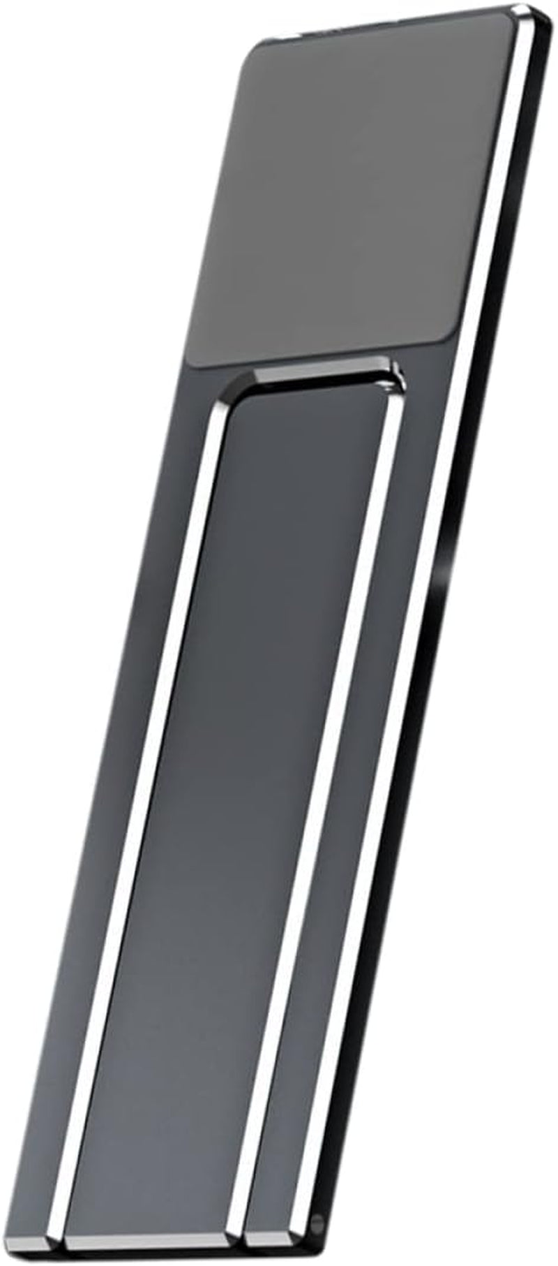 DIKACA Monitor Stand Aluminum Adjustable for Cell Phone Mobile Monitor Foldable Clip Stand Holder Folding Mount Smartphone Use Magnetic Rack Side Laptop Bracket Support Extension Alloy Phone Holder DIKACA Gray 10X3X0.4CM