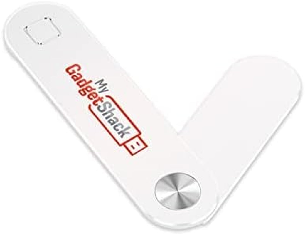 Mygadgetshack Magnetic Laptop Phone Holder Modern Slim Design Laptop Side Mount Clip. Compatible with Most Mobile Devices . Expandable Lightweight Laptop Stand. Improve Office and Home Efficiency MyGadgetShack