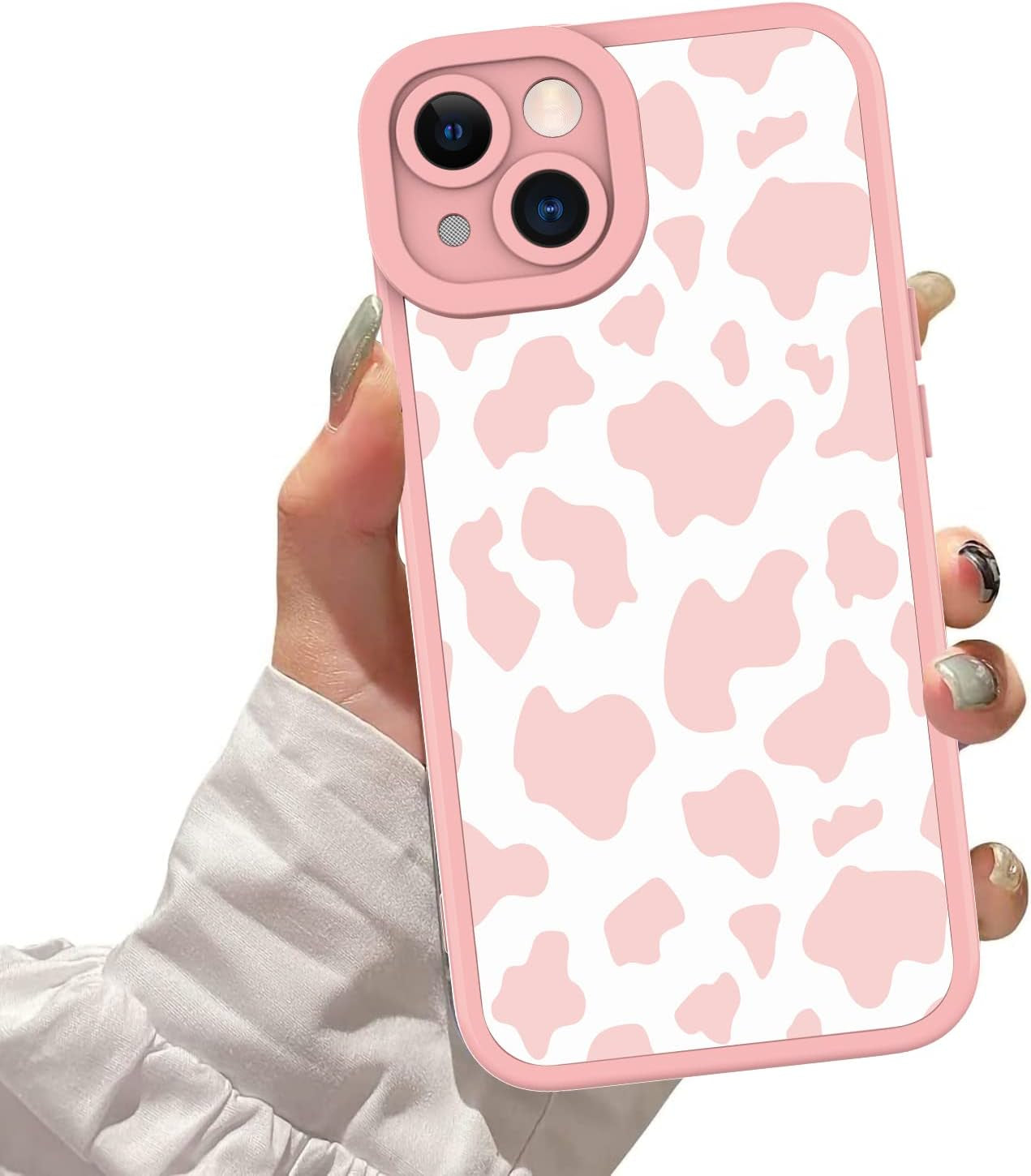 ZIYE for Iphone 11 Pro Max Case Cow Pattern Phone Case with Camera Protection,Silicone TPU Phone Protective Cover Cheetah Design Cases Compatible with Iphone 11 Pro Max 6.5 Inch ZIYE Pink-Iphone 13