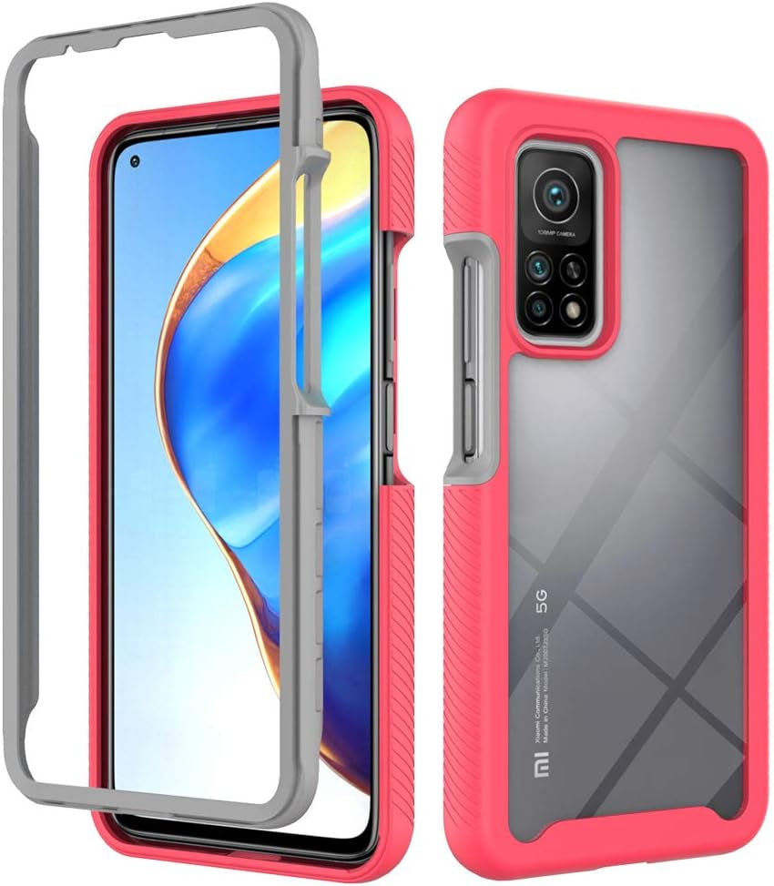 Case for Xiaomi Mi 10T 5G Case Cover ,Anti-Fall and Shock-Absorbing Protective Cover Case for Xiaomi Mi 10T Pro 5G M2007J3SI M2007J3SG / Mi 10T 5G M2007J3SY / Redmi K30S 5G M2007J3SC Case Purple QiongNi Red