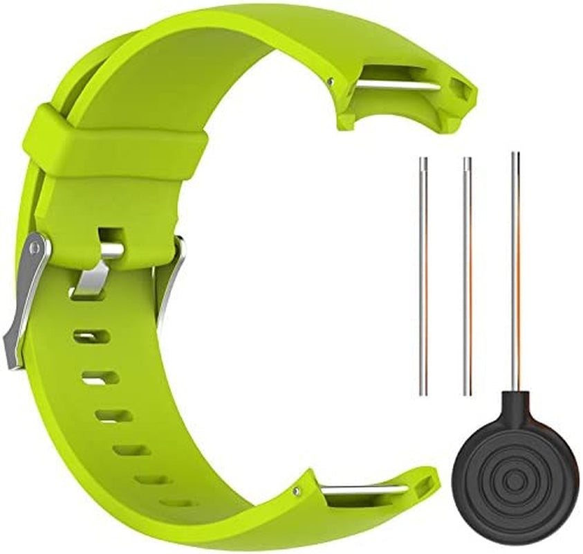 Band for Garmin Approach S3, Soft Silicone Replacement Watch Band Strap for Garmin Approach S3 QGHXO Lime