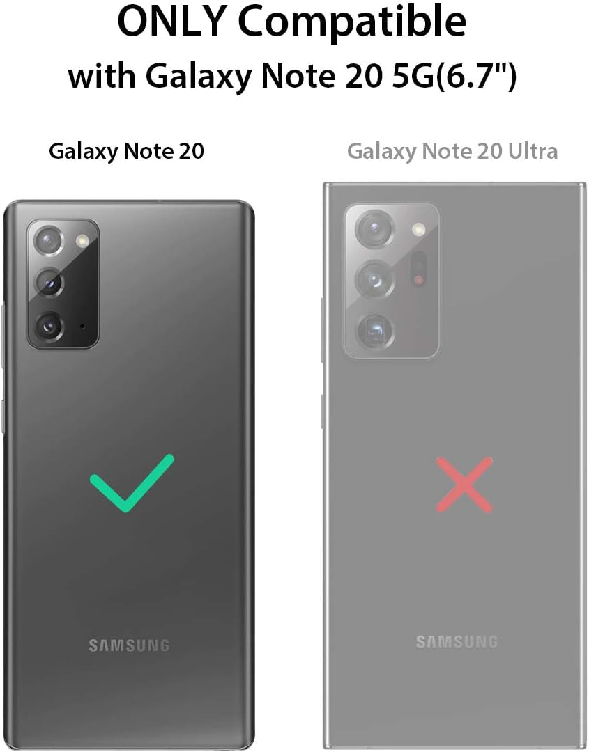 Aicase for Galaxy Note 20 Case, Drop Protection Full Body Rugged Heavy Duty Case, Shockproof/Drop/Dust Proof 3-Layer Protective Durable Cover for Samsung Galaxy Note20 5G AICase