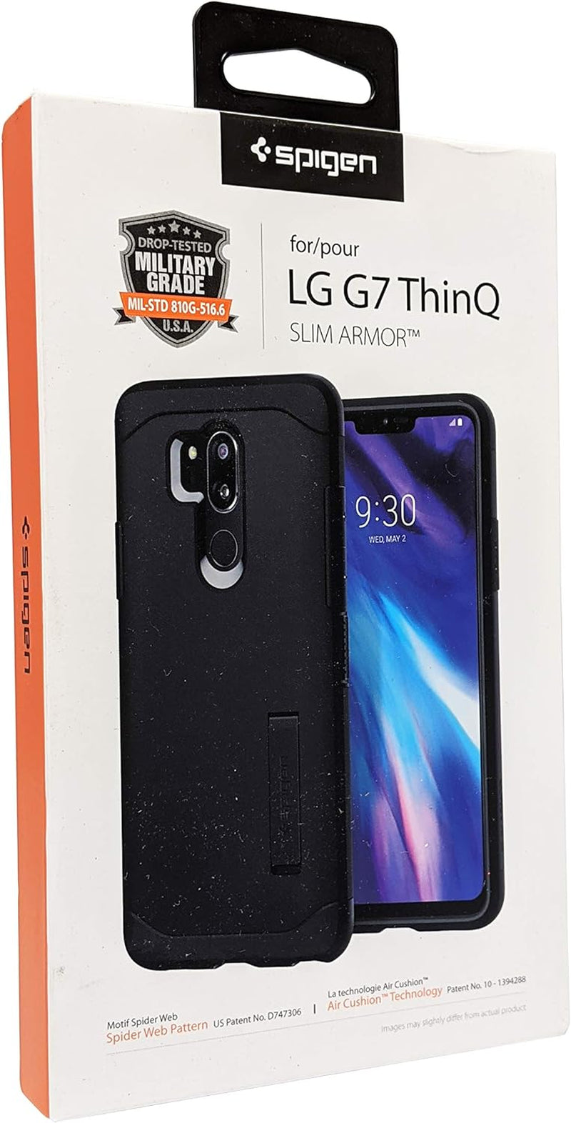 Spigen Slim Armor Case for the LG G7 THINQ (Black) Spigen