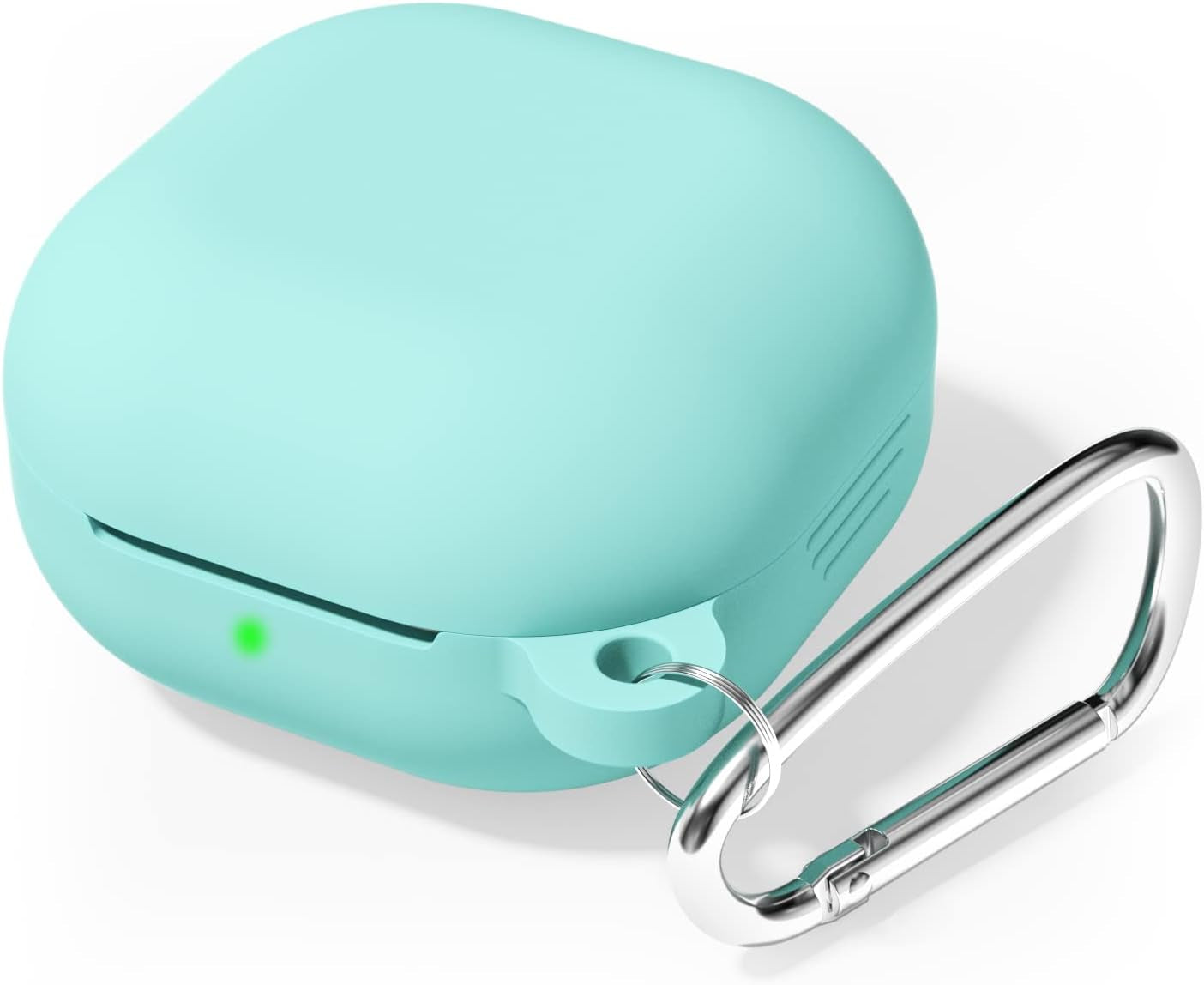 Oakxco Designed for Samsung Galaxy Buds 2 Pro Case (2022)/ Galaxy Buds Pro (2021)/ Buds 2/ Buds Live (2020) Cover Silicone Accessories, Protective Soft Rubber Case for Women Girl Cute, Burgundy oakxco Teal