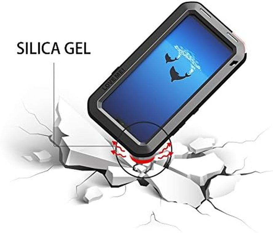 Love MEI Aluminum Metal Case for LG G7 Cover Powerful Armor Shockproof Life Waterproof Case for LG G7 (White) China