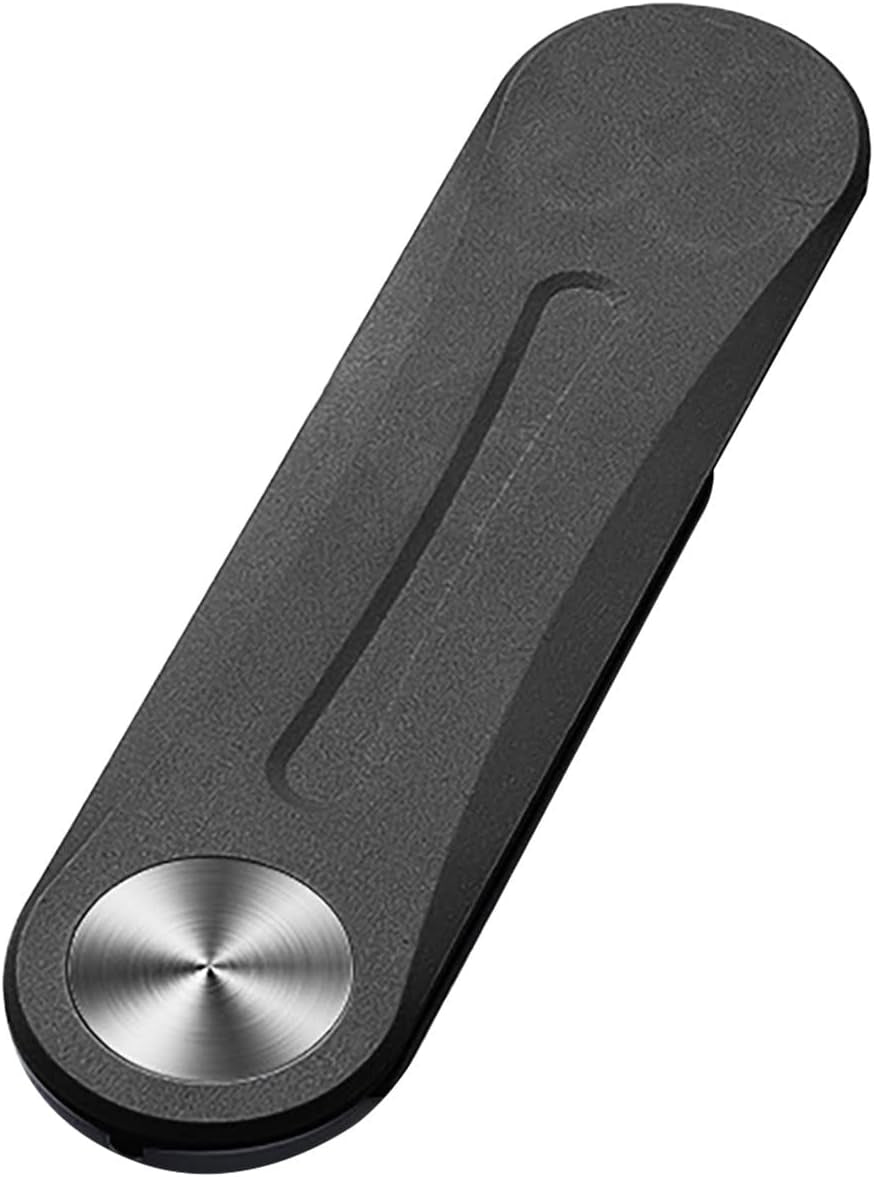 Tomsi 1PC Magnetics Phone Holder, Laptop Desktop Monitor Side Extension Phone Holder, Slim Portable Foldable Computer Expansion Bracket Compatible with Any Phone (A, One Size) Tomsi B One Size