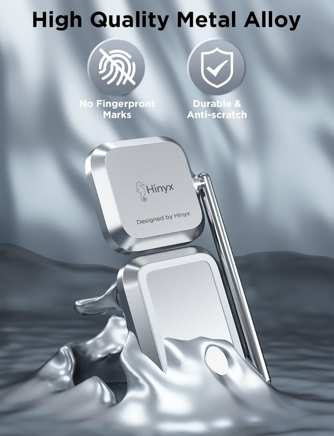 Fast Charging 2-In-1 Foldable Magnetic Wireless Charger, Compact & Portable Magsafe Charging Stand for Iphone 14/13/12 Series, Airpods 3/Pro/2, and All Qi-Enabled Phones Hinyx Technology (Shenzhen) Co., Ltd.