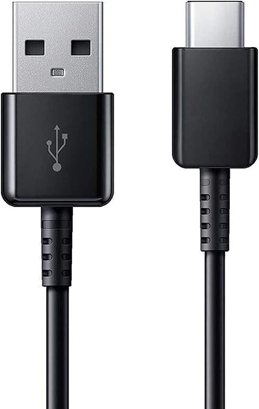 Authentic Short 8" USB Type-C Cable for ASUS ROG Gaming Smartphone ZS600KL-S845-8G128G Also Fast Quick Charges plus Data Transfer! (White) Works for ROG Gaming Smartphone ZS600KL-S845-8G128G Black