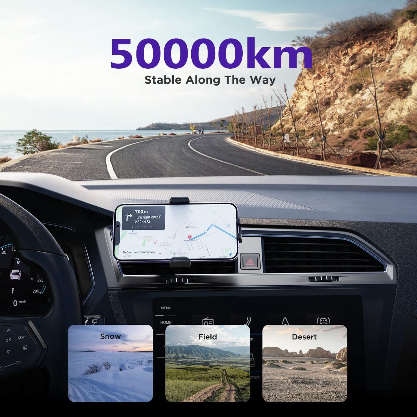 Wireless Car Charger,【7 Colored LED Backlit】Mosurr 15W Auto Clamping Car Charger Phone Mount Holder Fit for Iphone 14 13 12 Mini Pro Max 11 XR XS X, Samsung Galaxy S23 Ultra S22 S21+ S10+ Note 20, Etc Mosurr