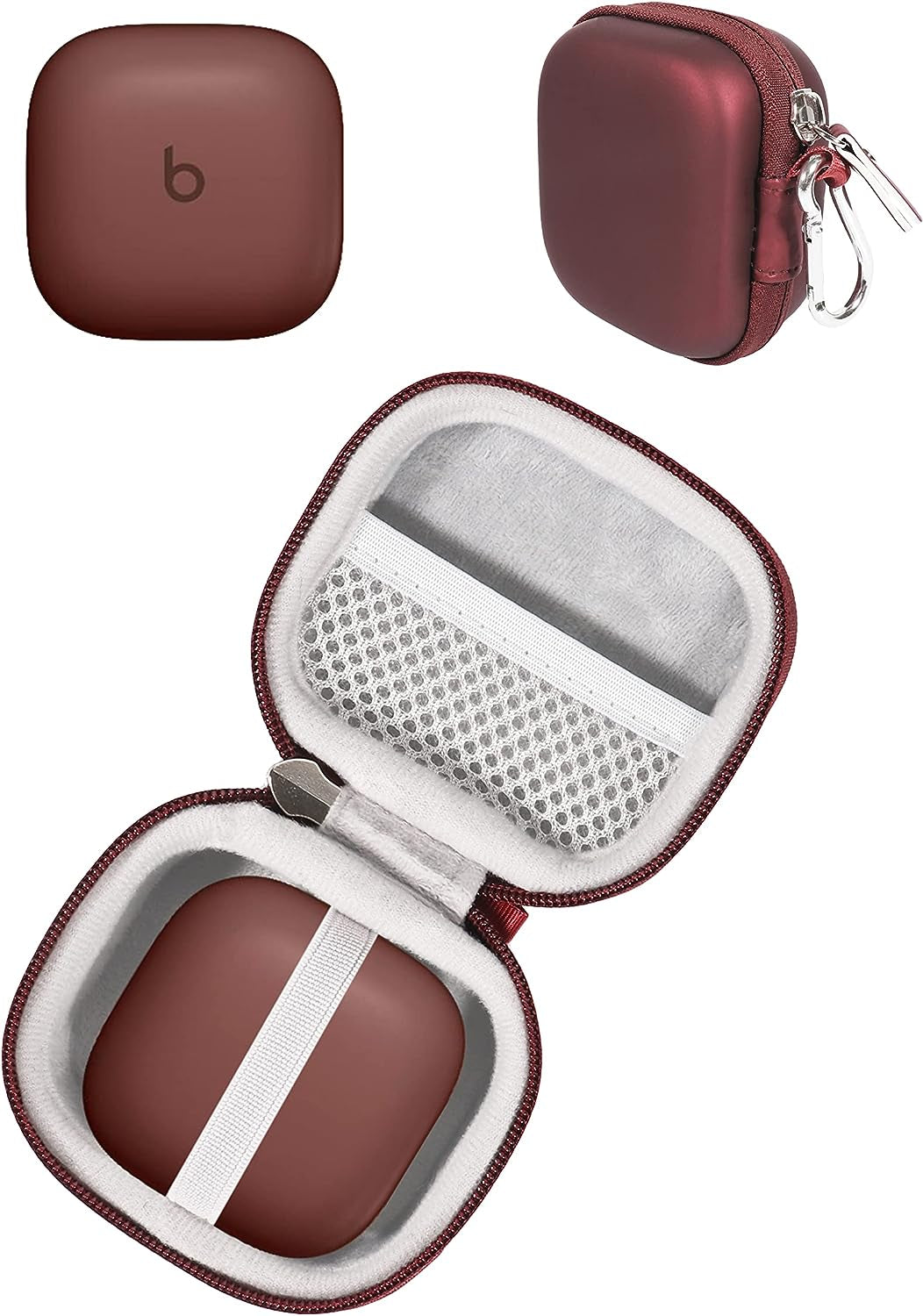 Getgear Case for Beats Fit Pro True Wireless Noise Cancelling Earbuds (Black) getgear Red