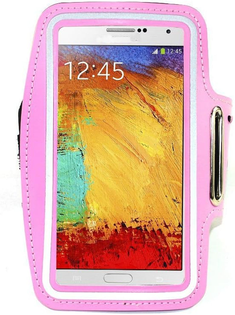IMISSO Anti-Slip Sports Armband Case Compatible for Samsung Galaxy Note 2 N7100 Color Yellow IMISSO Pink