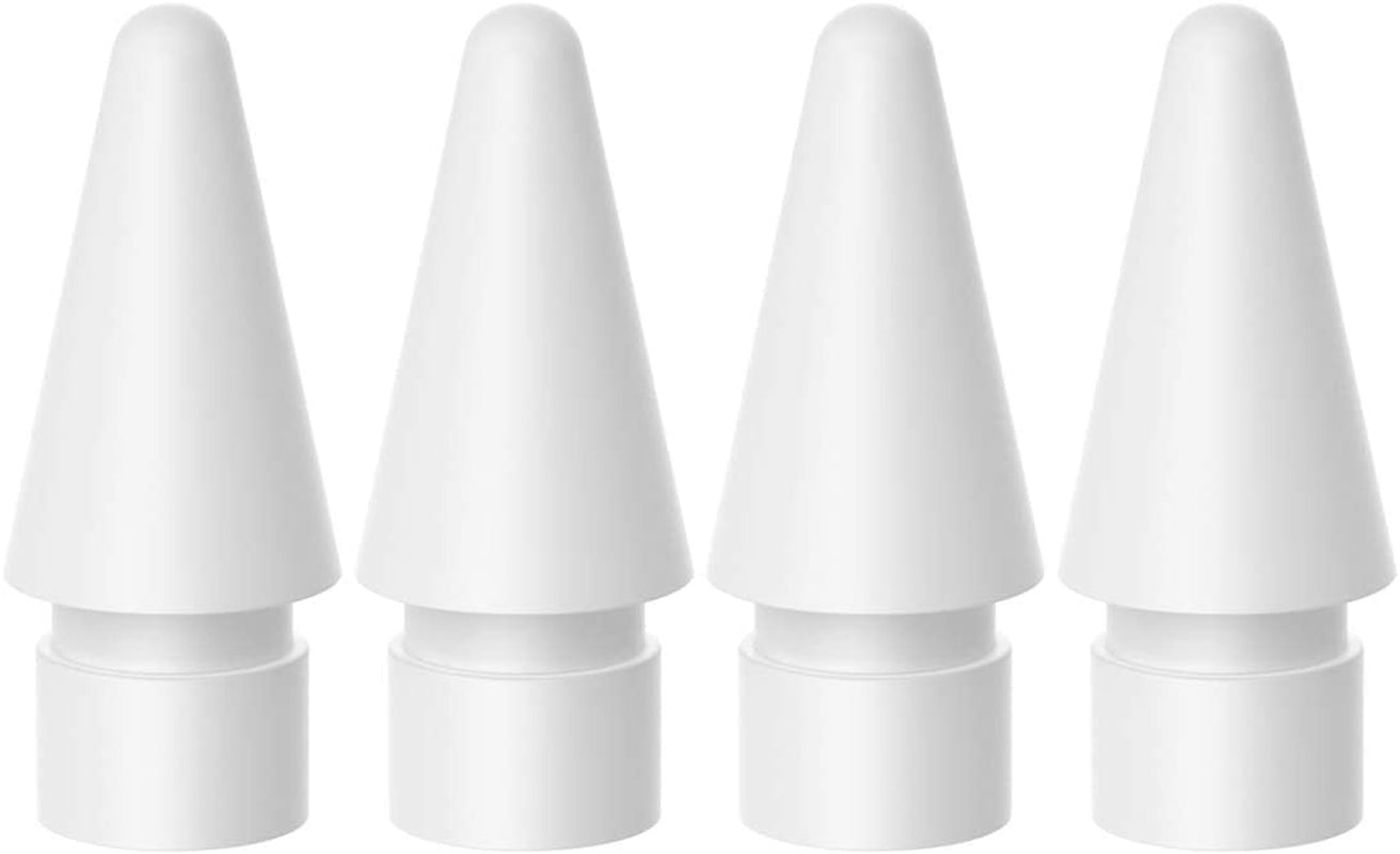 Pencil Tips Replacement for Apple Pencil 1St & 2Nd Generation, Ipencil Nibs for Ipad 2Pcs/Pack BLEAKTEIR White/4PCS