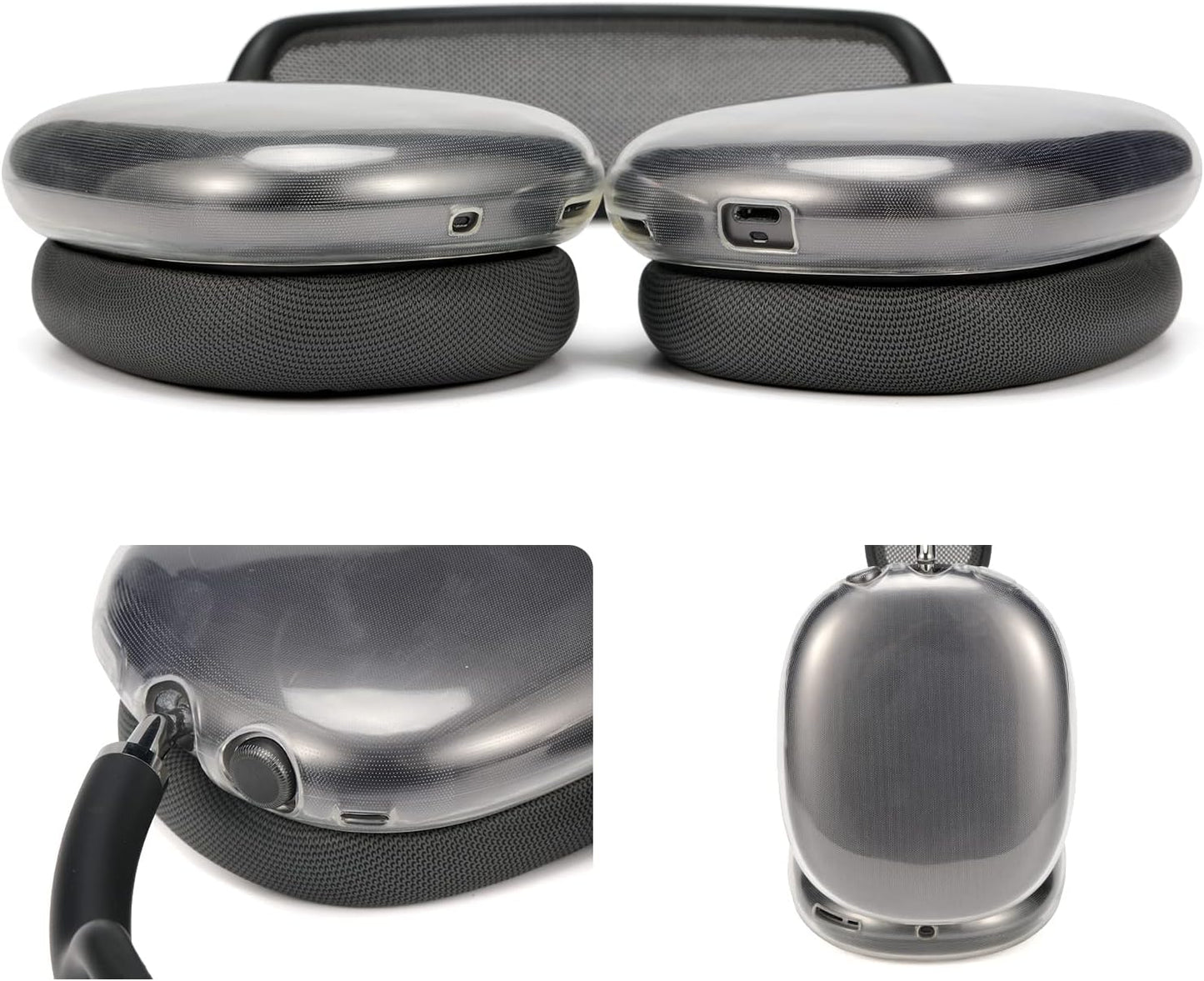 Damex Airpods Max Cover,Tpu Colorless Transparent,Airpods Max Case,Earcup Protector nakuya