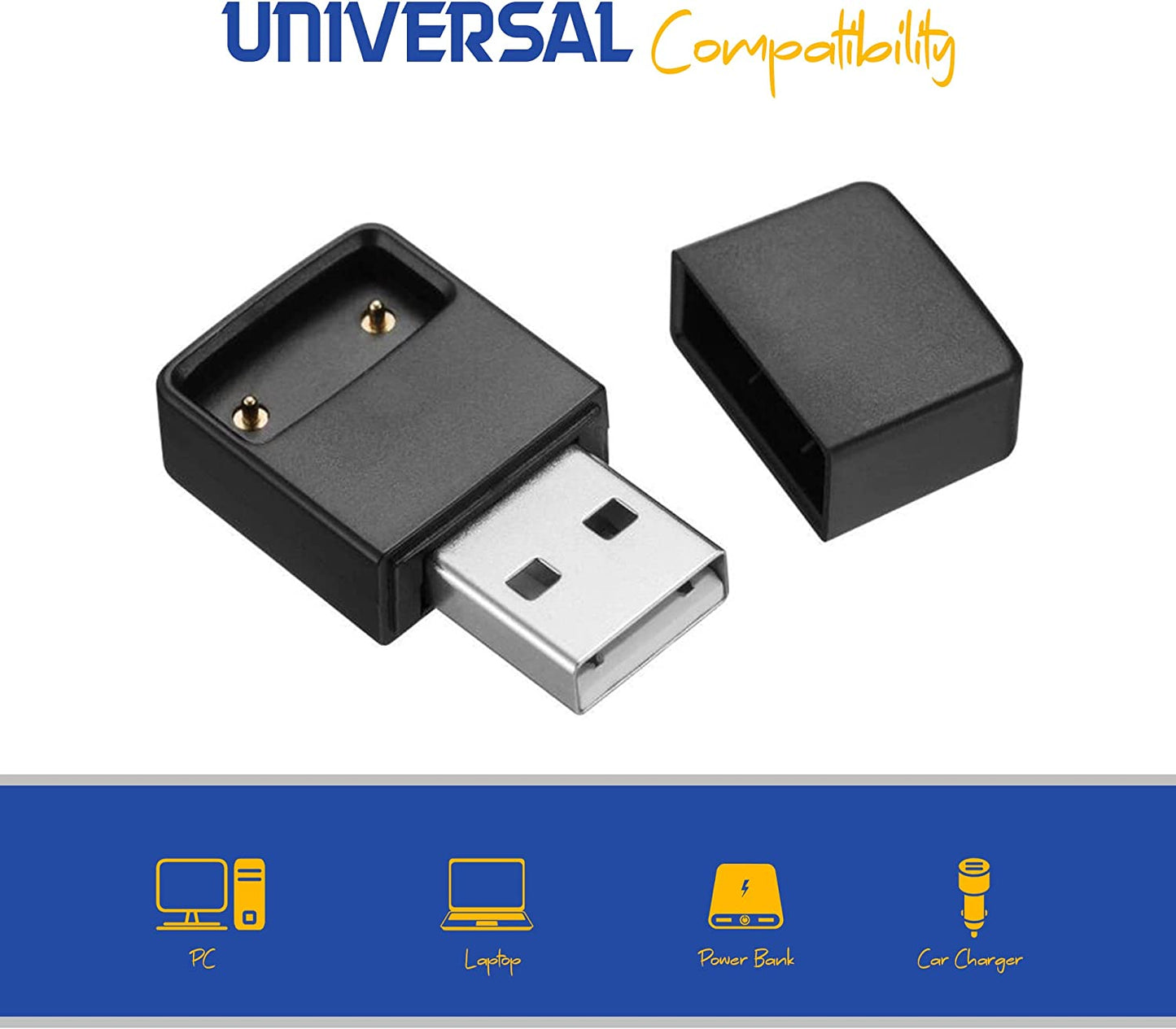 RAPIDCHARGE Magnetic USB Portable Charger Fast and Reliable (1-Pack) All Products LLC