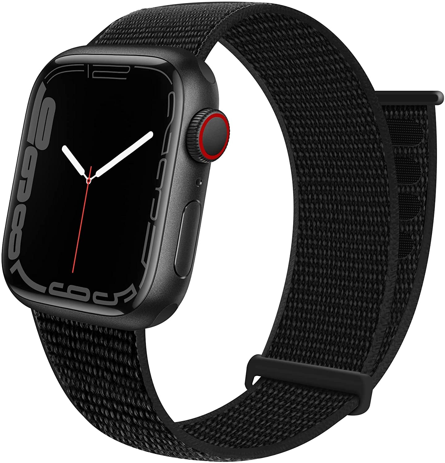 GZ GZHISY Sport Loop Nylon Band Compatible with Apple Watch Band 38Mm 40Mm 41Mm 42Mm 44Mm 45Mm 49Mm Ultra Iwatch Series 8 7 6 SE 5 4 3 2 1 Strap, Fit for Iphone Watch Band Women Men Stretchy Elastic Braided Weave Replacement Wristband Breathable GZ GZHISY Dark Black 42mm/44mm/45mm/49mm