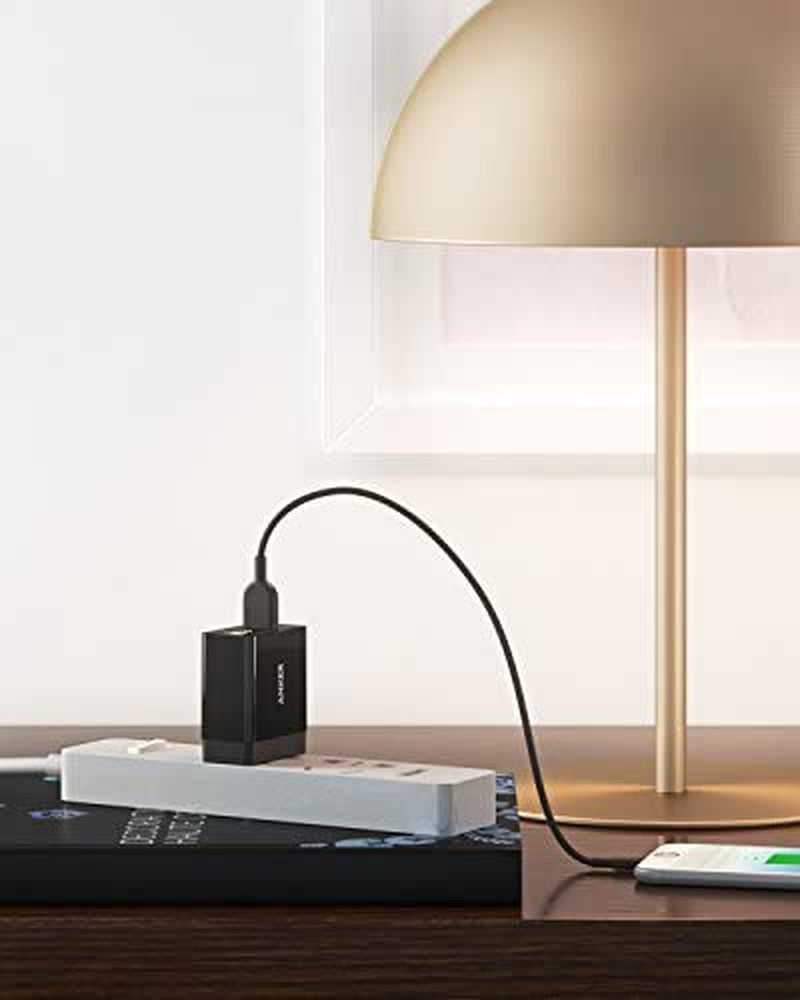 Quick Charge 3.0, Anker 18W 3Amp USB Wall Charger (Quick Charge 2.0 Compatible) Powerport+ 1 for Wireless Charger, Galaxy S10E/S10/S9/S8/Plus, Note 9/8, LG V40/V30+, Iphone, Ipad and More Anker