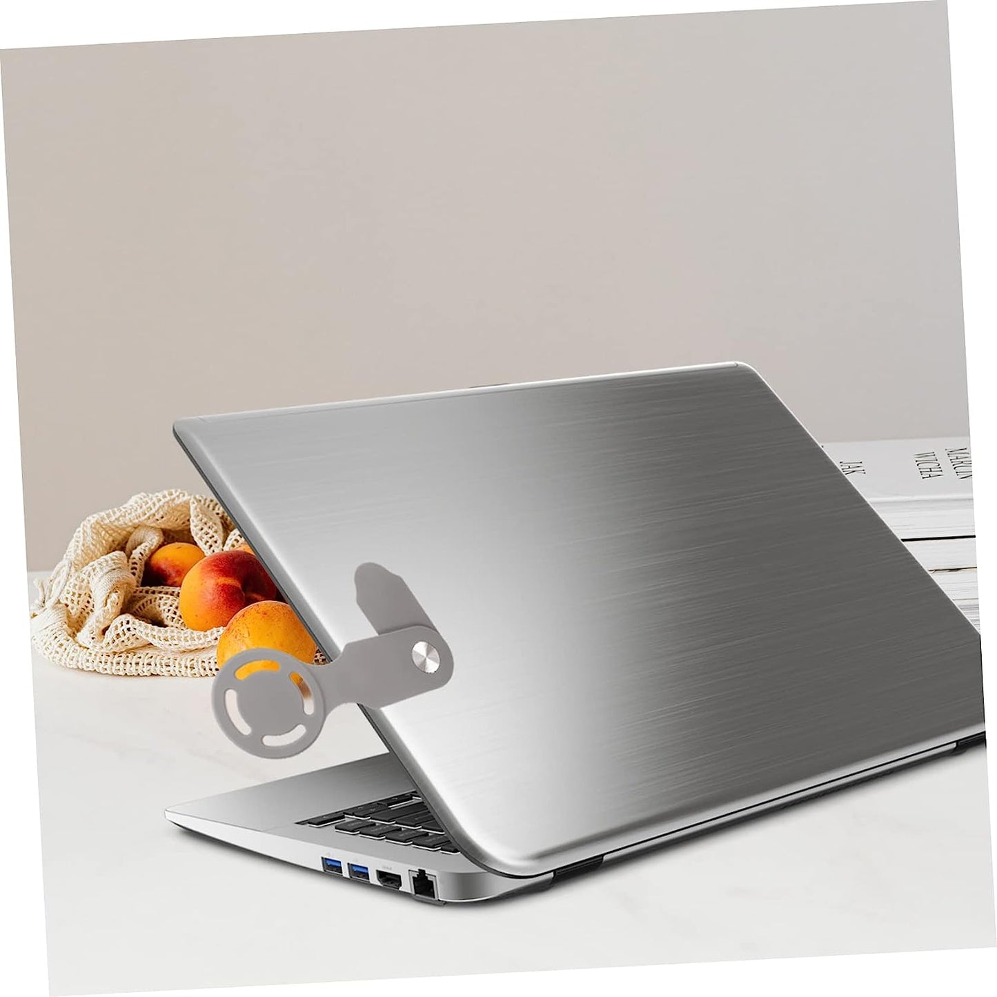 Mikikit 2Pcs Mobile Phone Holder Tablet Magnetic Mount Magnetic Phone Holder PC Laptop Phone Holder Mount Phone Holder Stand Laptop Phone Holder Cell Phone Holders Laptop Phone Mount Flat Mikikit