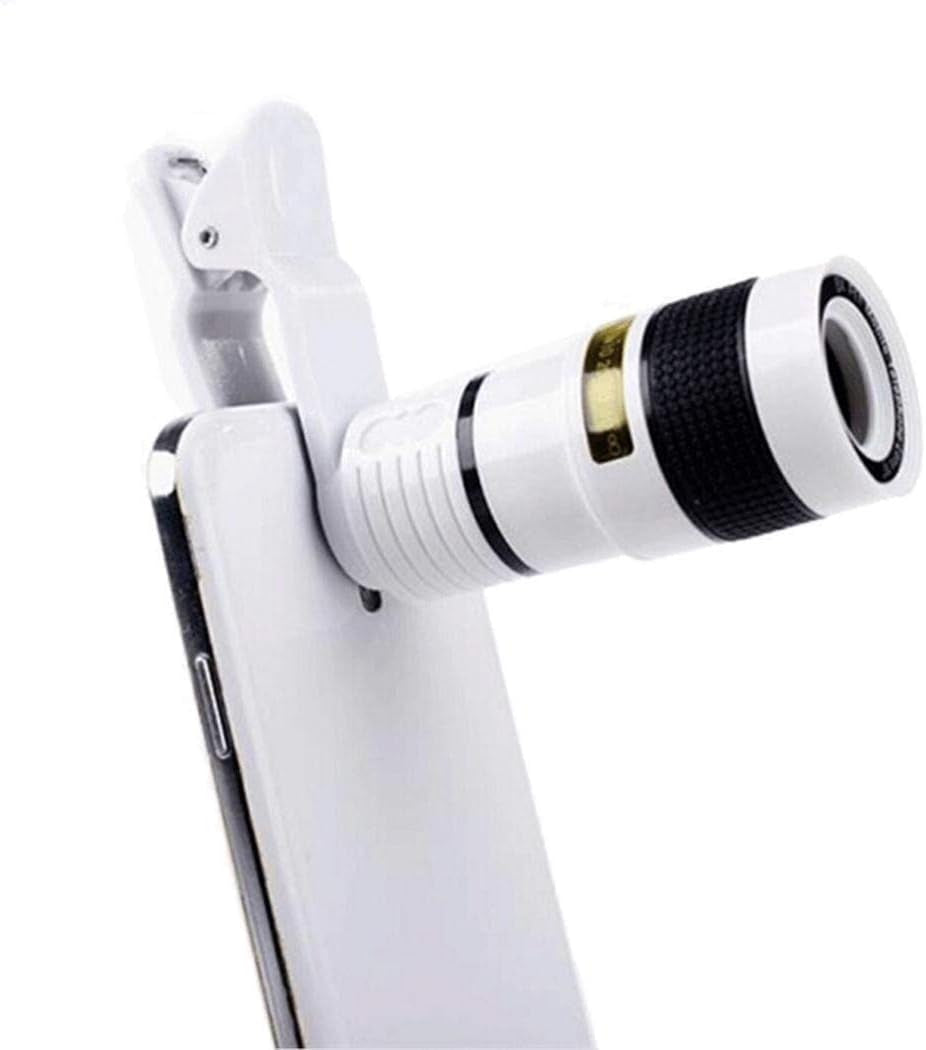 Generic Universal Clip 8X Zoom Cell Phone Telescope Lens Camera Smartphone Lente Para Celular Telephoto External Camera Lens 2019# Generic