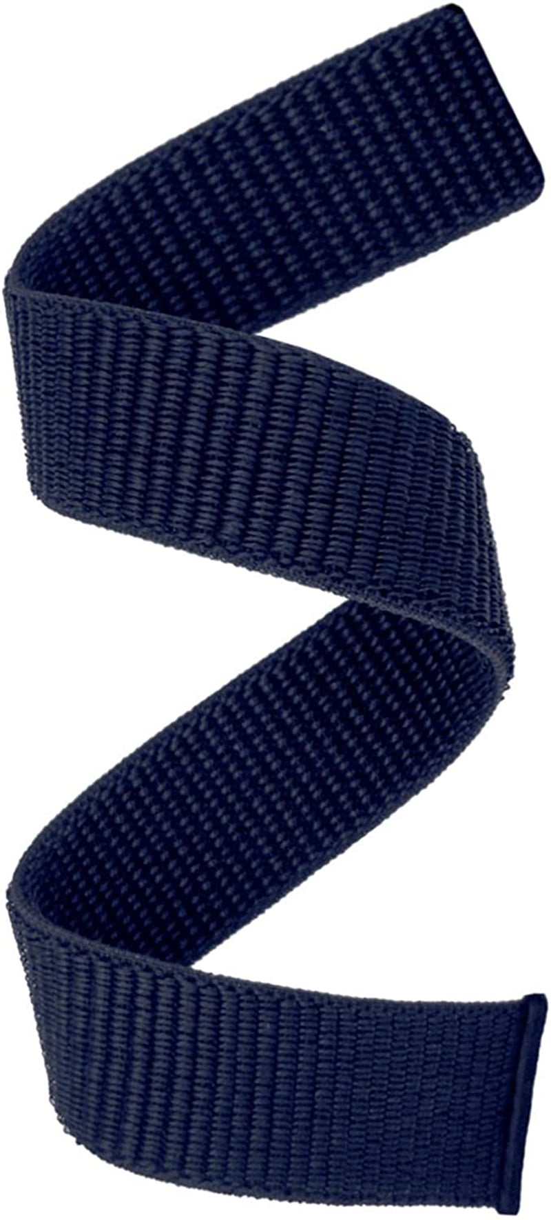 Abanen Hook and Loop Quick Dry Watch Band for Fenix 6/Fenix 5/ Fenix 7/EPIX 2, 22Mm Woven Nylon Ultralight Sport Wristband Strap for Garmin Epix Pro 47Mm,Instinct 2 Solar,Forerunner 955 Abanen Dark Blue