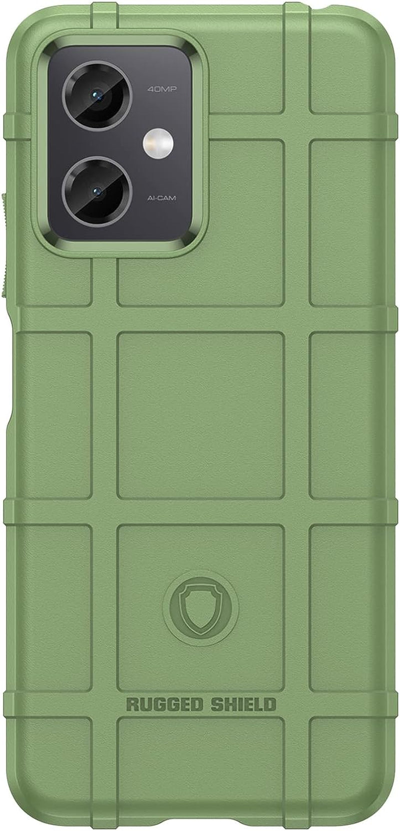 Ephoou Slim Phone Case for Xiaomi Redmi Note 12 5G,Rugged Shield Protective Cover with Military Grade Shockproof Protection Case Compatible with Xiaomi Redmi Note 12 5G/Xiaomi Poco X5 6.67" Hd-Green Ephoou