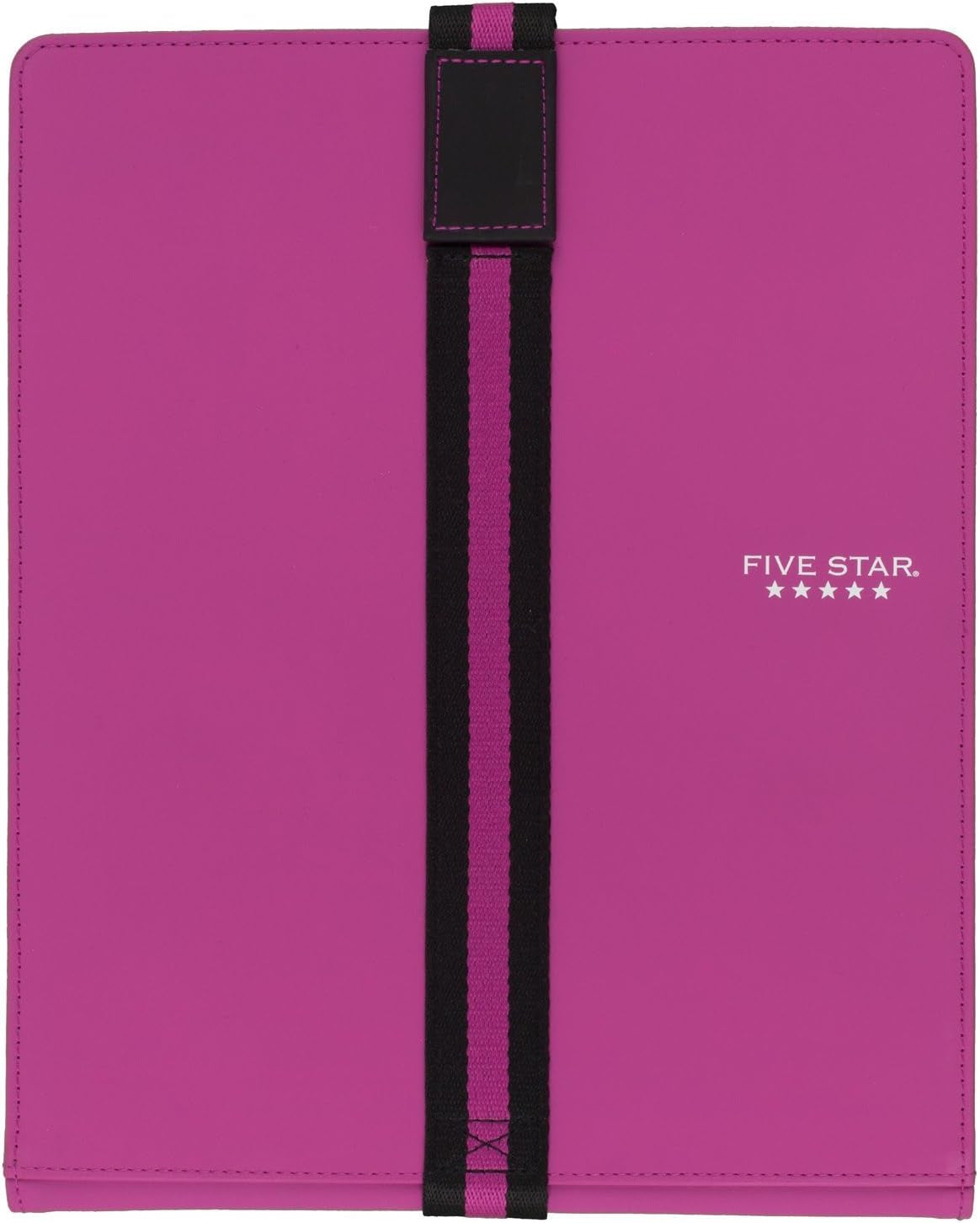 Five Star Tablet Stand / Holder + Notebook Case, Teal (73328) ACCO Brands Royal Purple/Aqua