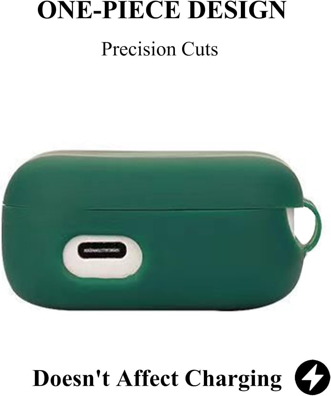 VAEKNVG Silicone Case for Echo Buds 2023, Shockproof Protective Earbuds Cover with Carabiner Accessories(Black) VAEKNVG