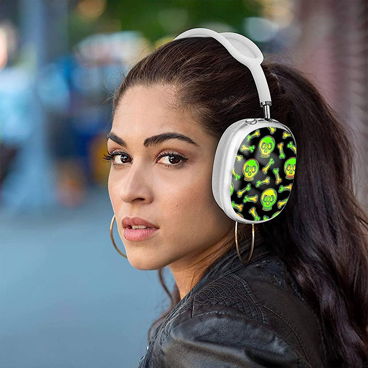 WINCHIHAN Printed Soft TPU Anti-Scratch Protective Case Cover Compatible with Airpods Max Headphones # A20851 WINCHIHAN