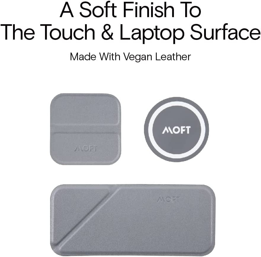 MOFT Snap Phone Holder for Laptop, Foldaway Laptop Top/Side Mount, Portable Monitor Laptop Expansion Stand for Dual Screen Setup on the Go, Wanderlust Blue MOFT