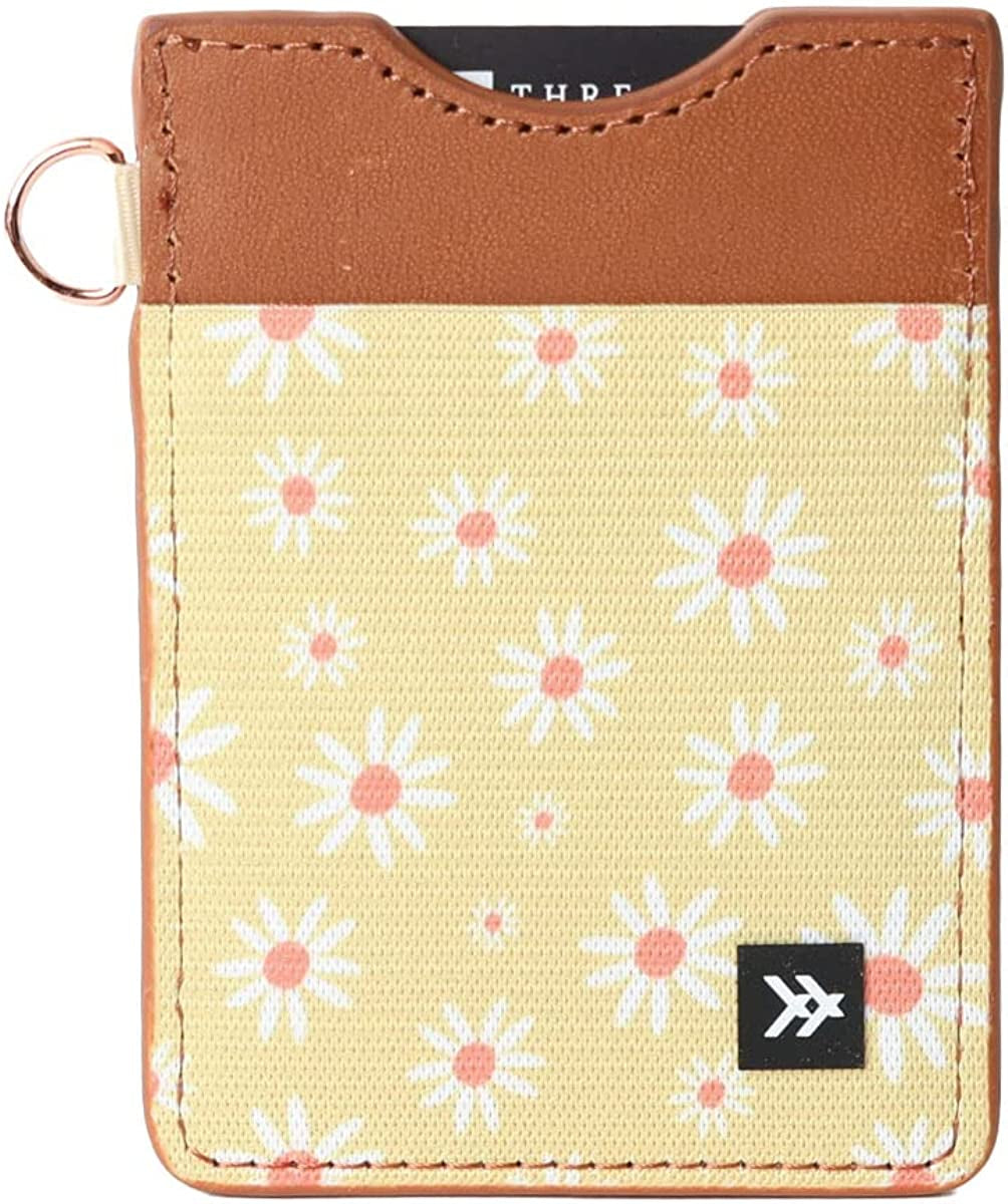 Slim Minimalist Elastic & Leather Vertical Wallet with RFID for Men & Women | Small Credit Card Holder for Front Pocket Thread Wallets Chelsea