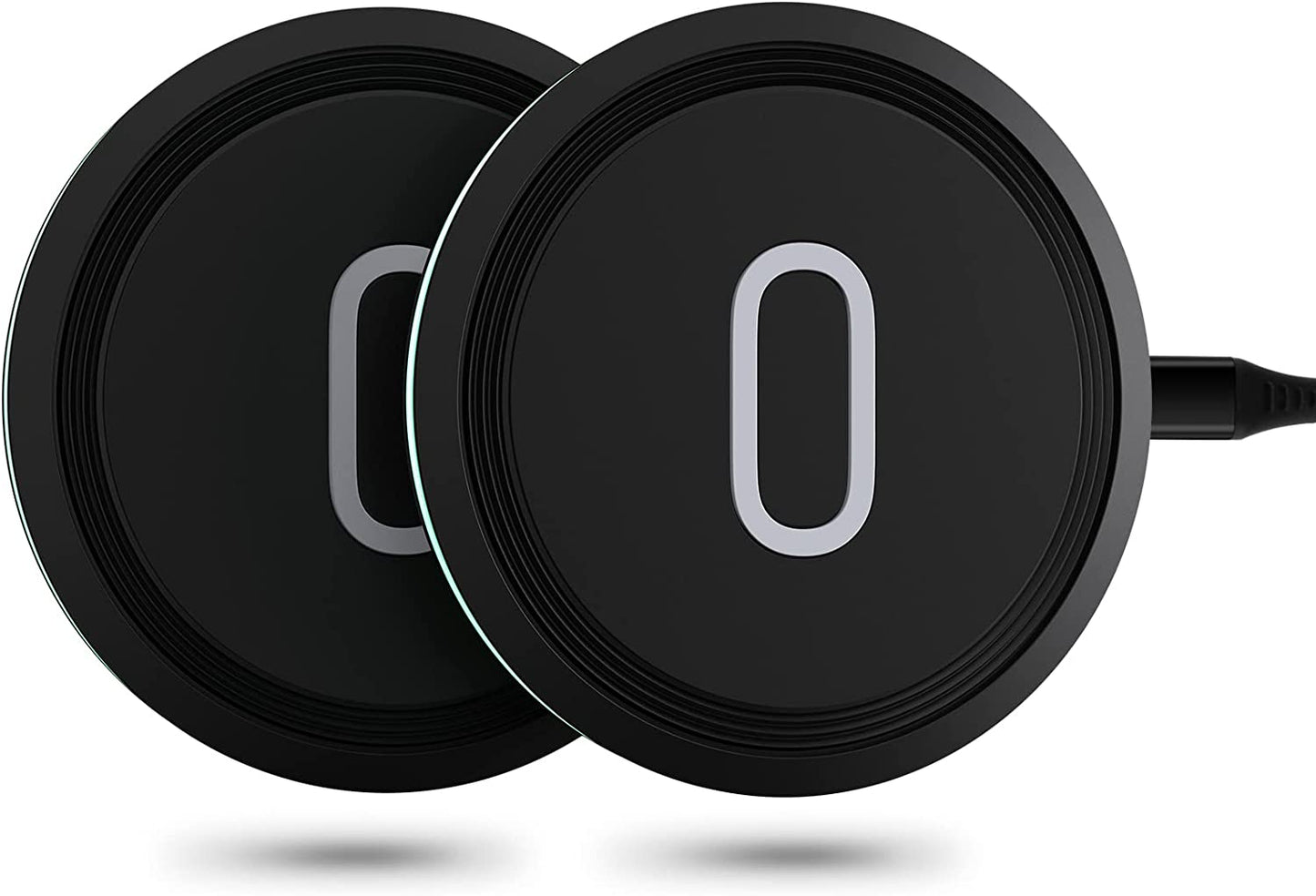 Pixel 7 Wireless Charger, 15W Fast Wireless Charger Pad for Google Pixel 7 Pro 7A 6 Pro 6 5 4 XL, Samsung Galaxy S23 Ultra S23+ S22 Ultra S21 FE S20 S10 S9 S8+, Iphone 14 Pro Max 13 12 11 XR XS 8 Plus Shenzhen Chuang Wei Da Technology Co., LTD black 2Pack