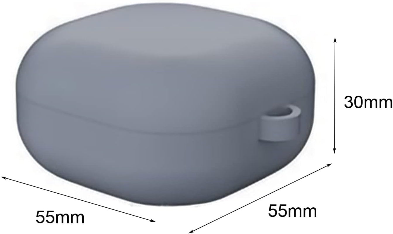 Silicone Earbuds Protective Cover Scratchproof Protection Case for Samsung Galaxy Buds Pro/Buds Live/Buds 2 Light Purple One Size Gaweb