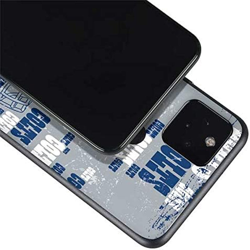Skinit Decal Phone Skin Compatible with Google Pixel 4A 5G - Officially Licensed NFL Indianapolis Colts - Blast Design Skinit