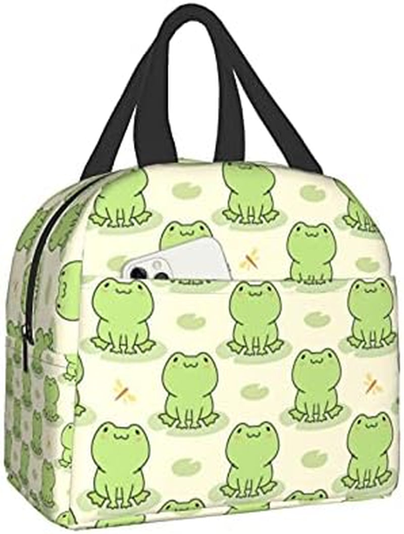 Fashion Blue and White Patchwork Lunch Box Insulated Cooler Lunch Tote Bag Travel Picnic Durable Shopping Reusable Waterproof Bags for Women carati