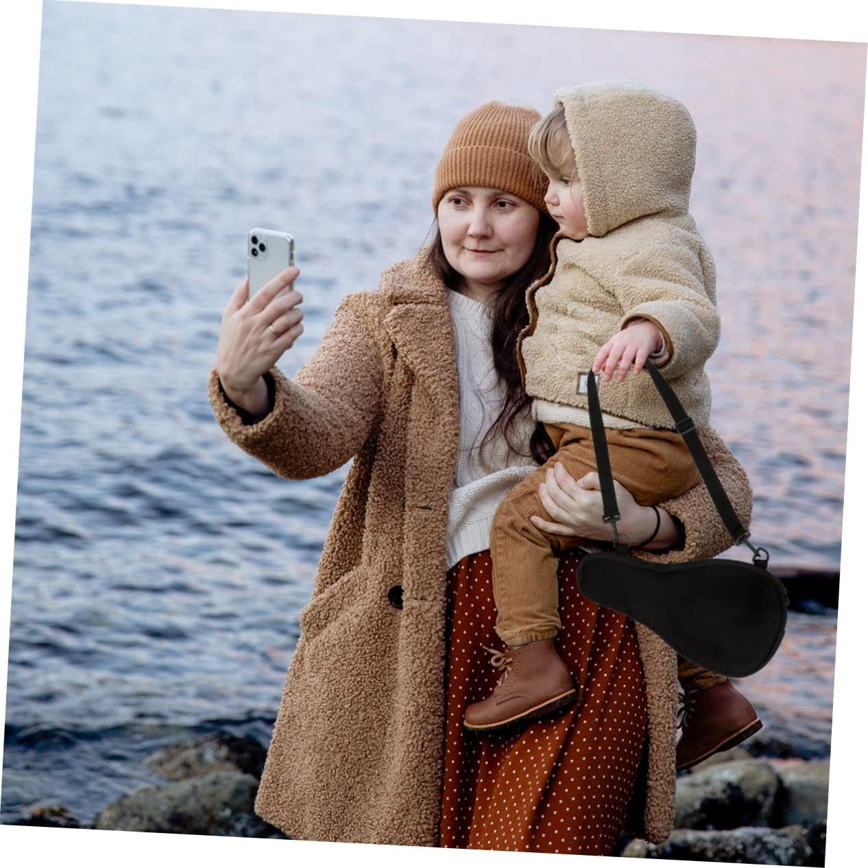 LIFKOME 1Pc Stabilizer Storage Bag Tote Backpack Accessories Gimbal Stabilizer Storage Bag Carrier for Handheld Gimble Stabilizer Cell Phone Textile Portable Black LIFKOME