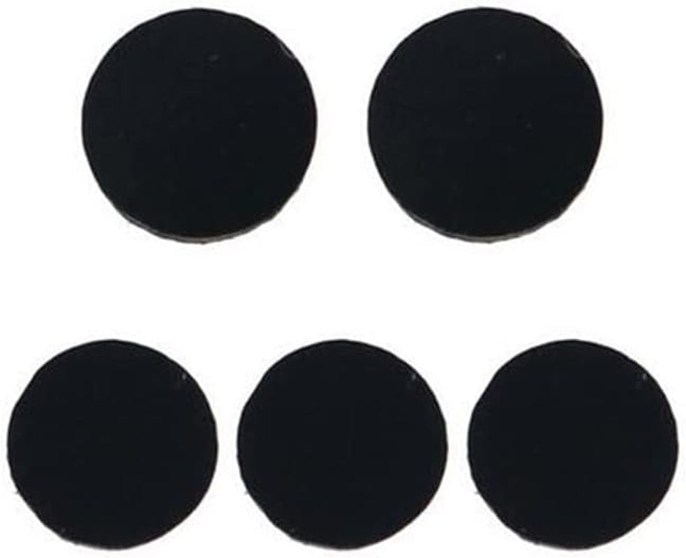 1 Set Screw Dust Plug Cover Rubber Plug for Gameboy Advance SP Housing Shell Case Replacement (Black) Limentea