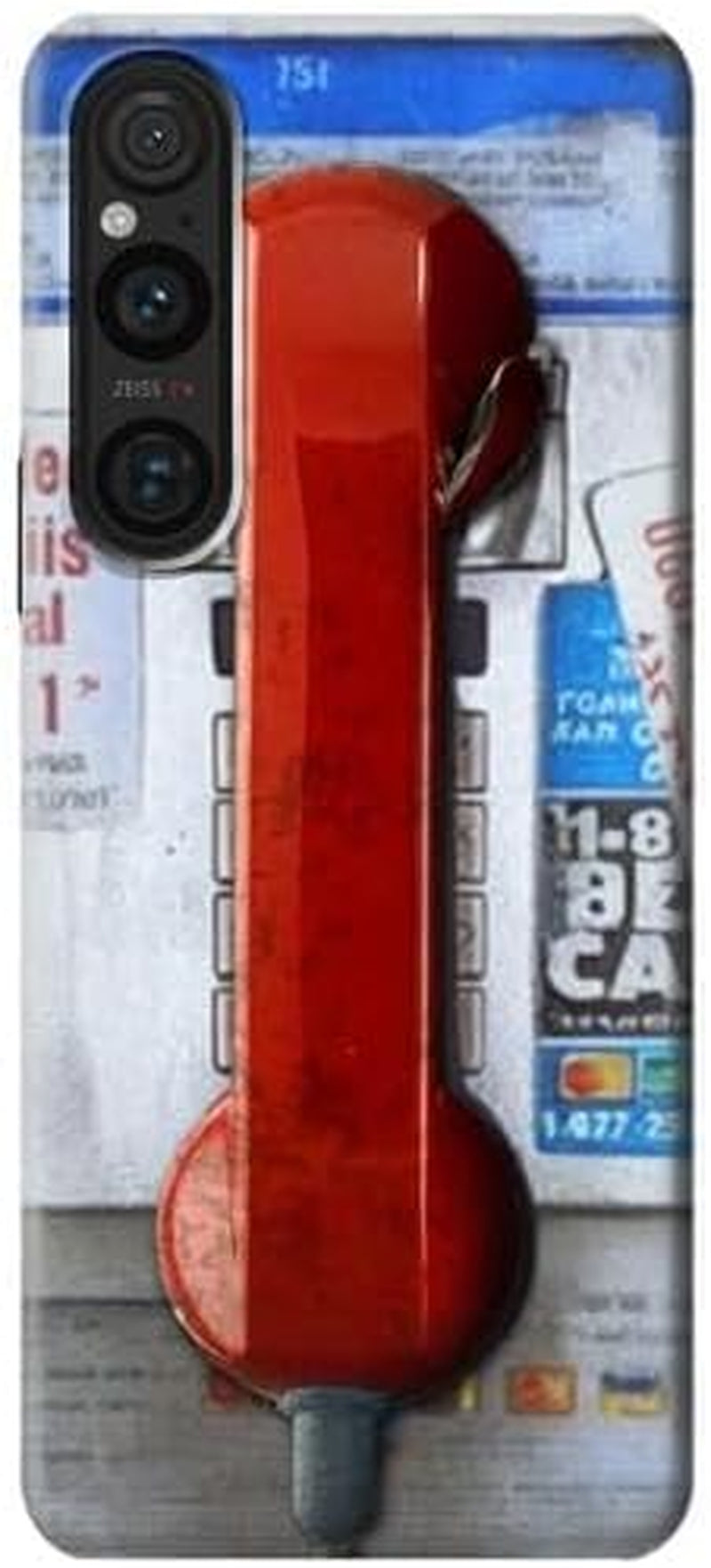 R3925 Collage Vintage Pay Phone Case Cover for Sony Xperia 1 V jjphonecase