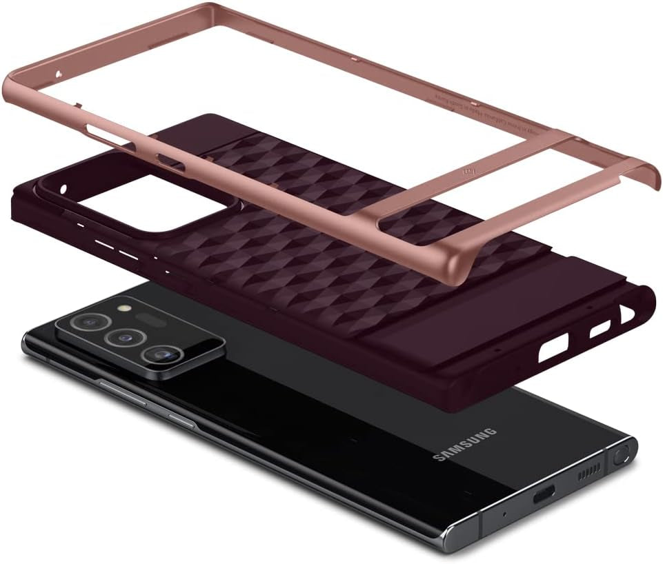 Caseology Parallax for Samsung Galaxy Note 20 Ultra Case (2020) 5G - Burgundy Caseology
