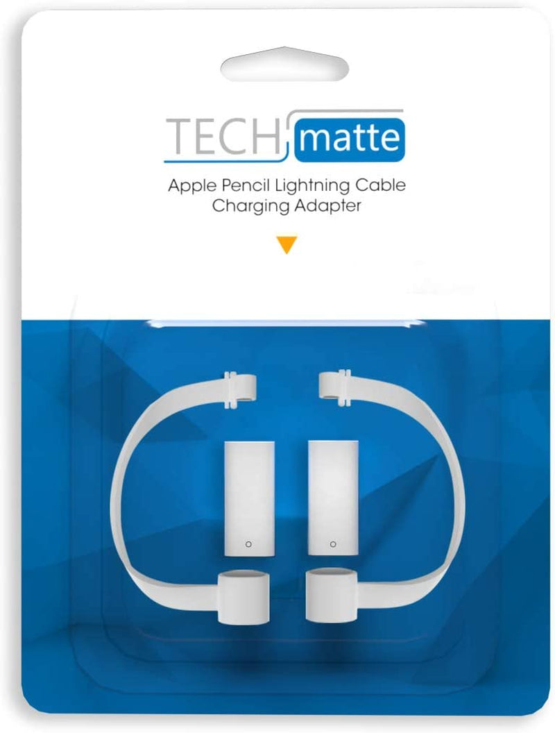 Techmatte Charging Adapter Compatible with Apple Pencil 1St Generation, Female to Female Charger Connector (2-Pack) TechMatte