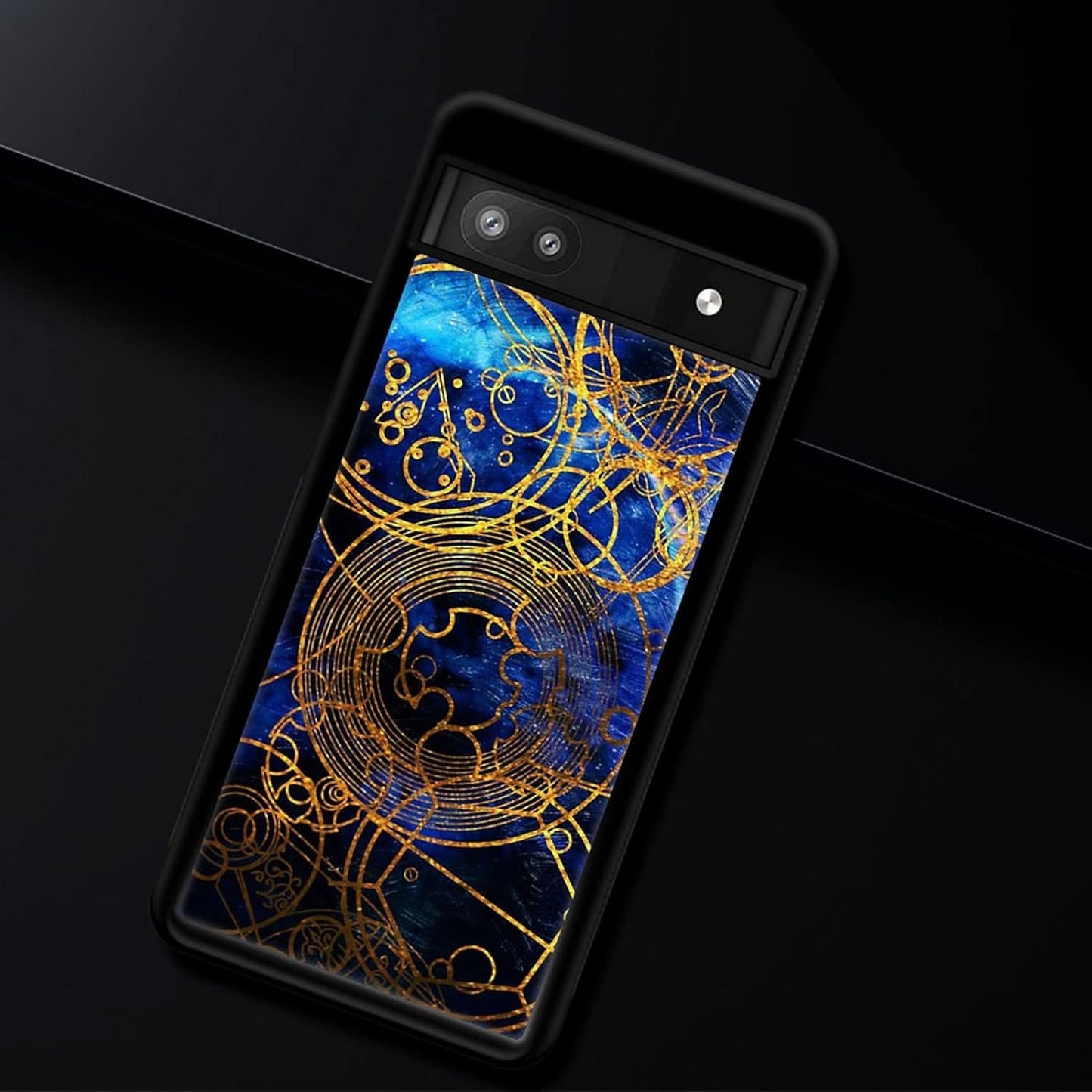 CARLOCA Compatible with Google Pixel 6A Case,Time Lord Writing Pattern Design for Girl Boy Shockproof Anti-Scratch Case for Google Pixel 6A CARLOCA