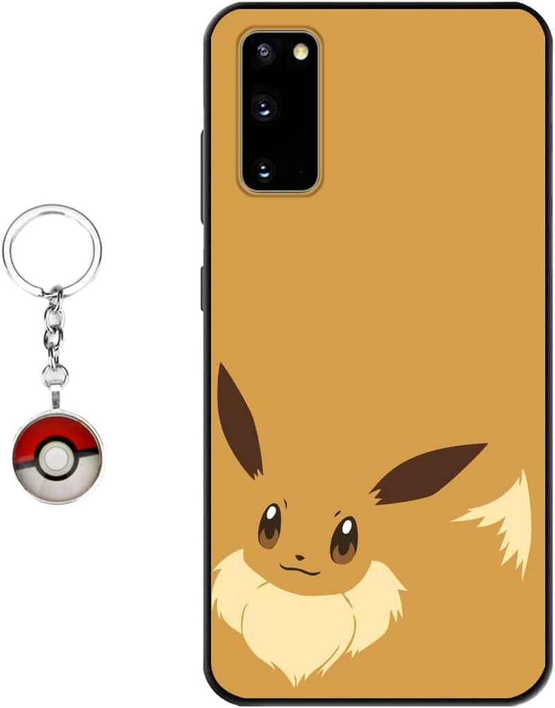 Starrycase Compatible with Samsung Galaxy S21 plus Case Anime Cute Design Soft Silicone Animation Cartoon Kawaii Cool Case for Samsung Galaxy S21 plus (With Figure Keychain) Starrycase Case 7 Samsung Galaxy S21