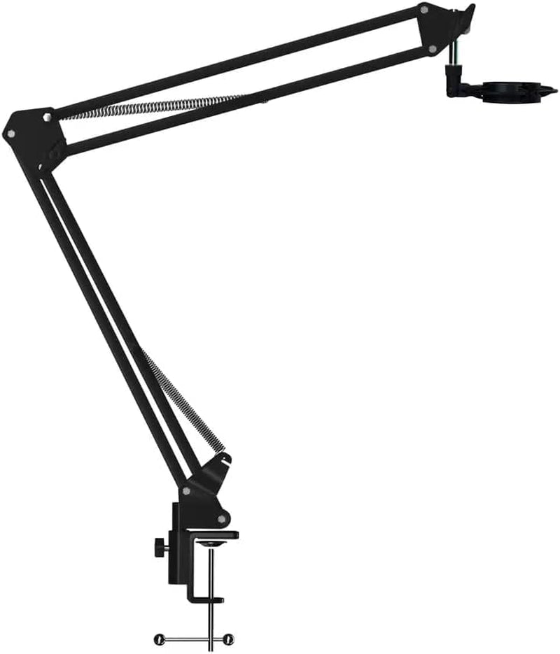 Riworal USB Microphone Gaming Microphone with Adjustable Boom Arm RGB Condenser Mic Kit Plug & Play Studio Recording Microphone for Smartphone Laptop Ps4 Ps5 Riworal