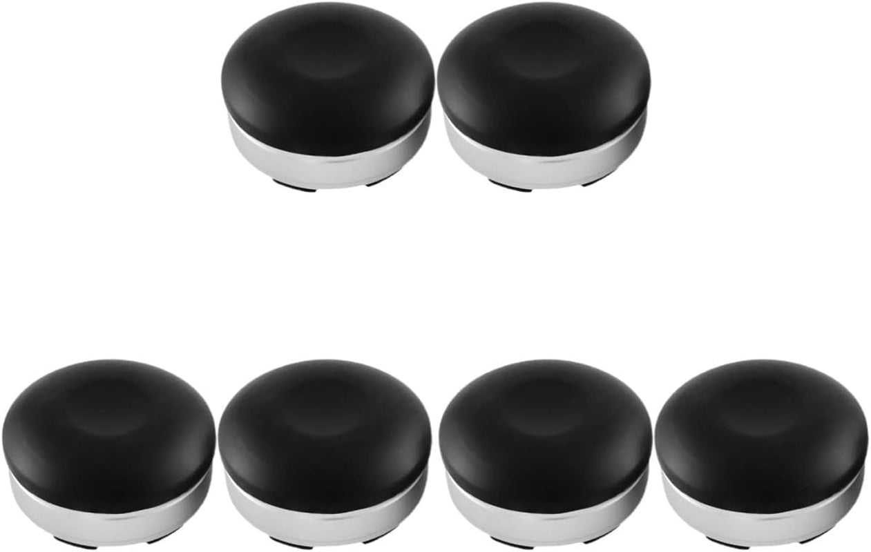 SOLUSTRE 4Pcs Bracket Base Heat Invisible Tablet Computer Stands Cooling Ball Risers Heightening Portable Holders Mini Laptop Racks Cooler Magnetic Stand for Notebook Small Keyboard SOLUSTRE Blackx3pcs 4X4CMx3pcs