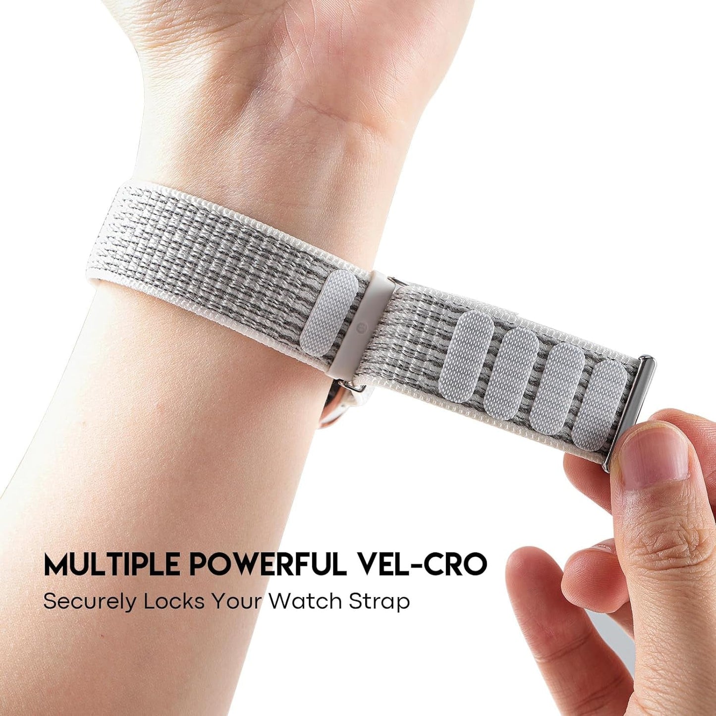 5 Pack Nylon Sport Loop Band Compatible with Apple Watch Bands 38Mm 40Mm 41Mm 42Mm 44Mm 45Mm 49Mm,Adjustable Braided Wristband Stretchy Strap for Iwatch Serie 9 Ultra SE2 SE 8 7 6 5 4 3 2 1 Gray Men