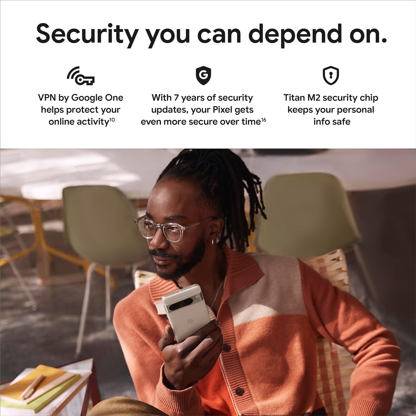 Google Pixel 8 Pro - Unlocked Android Smartphone with Telephoto Lens and Super Actua Display - 24-Hour Battery - Bay - 128 GB  Google   